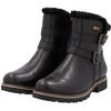 Remonte D8484-00 (Tania) Black Ankle Boots