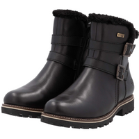 Remonte D8484-00 (Tania) Black Ankle Boots