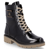 Remonte D8663-00 (Elizabeth) Black Patent Boots