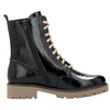 Remonte D8663-00 (Elizabeth) Black Patent Boots