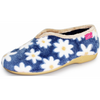 Lunar Daisy Blue Slippers
