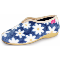 Lunar Daisy Blue Slippers