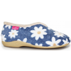Lunar Daisy Blue Slippers