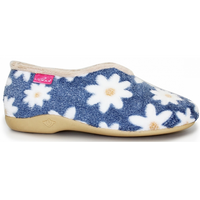 Lunar Daisy Blue Slippers