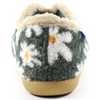 Lunar Daisy Grey Slippers