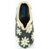 Lunar Daisy Grey Slippers
