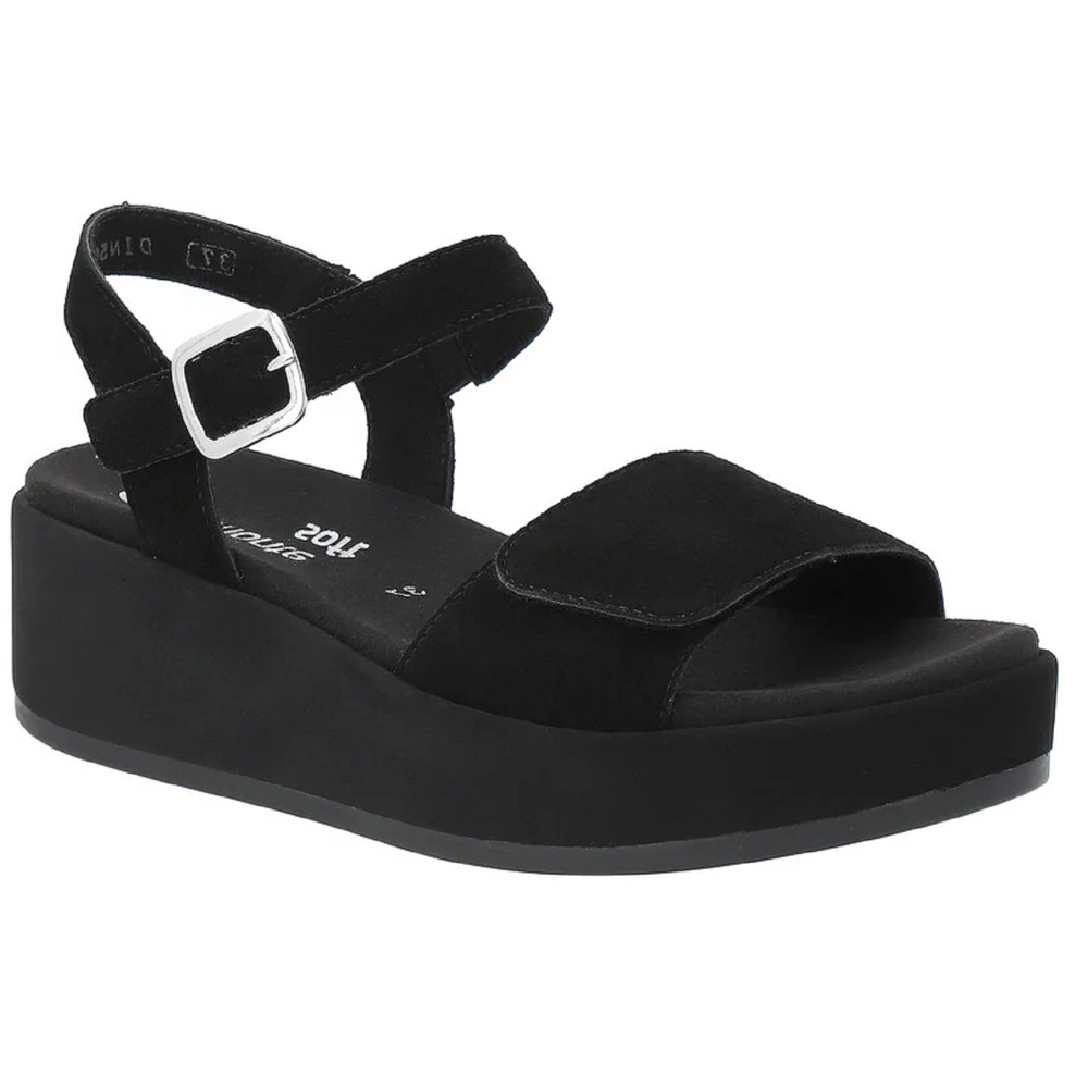 Remonte D1N50 (Debbie) Black Sandals