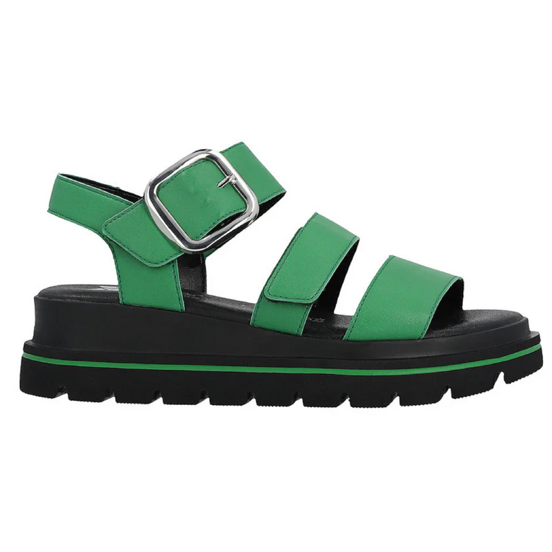 Rieker W1650-52 (Disco) Apple Green Sandals