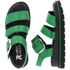 Rieker W1650-52 (Disco) Apple Green Sandals