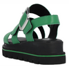 Rieker W1650-52 (Disco) Apple Green Sandals