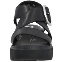 Rieker W1550-00 (Diva) Black Sandals