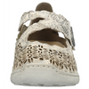 Rieker 413G4-14 (Dorset) Beige Metallic Perle Shoes