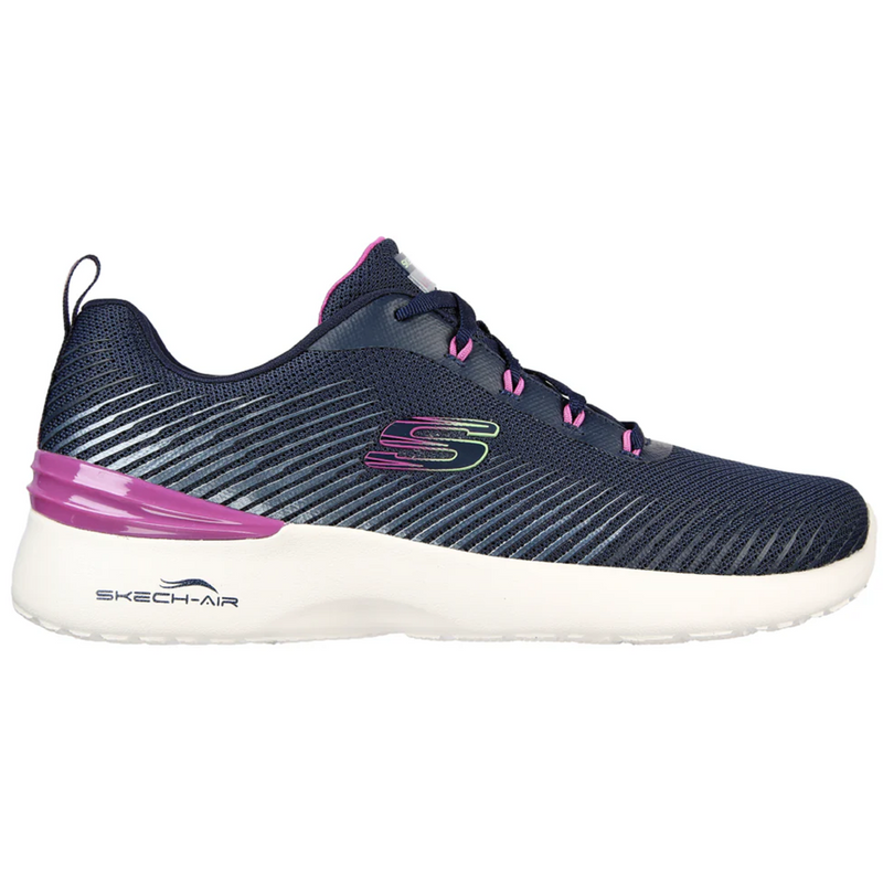 Skechers Skech-Air Dynamight-Luminosity Navy/Purple Trainers