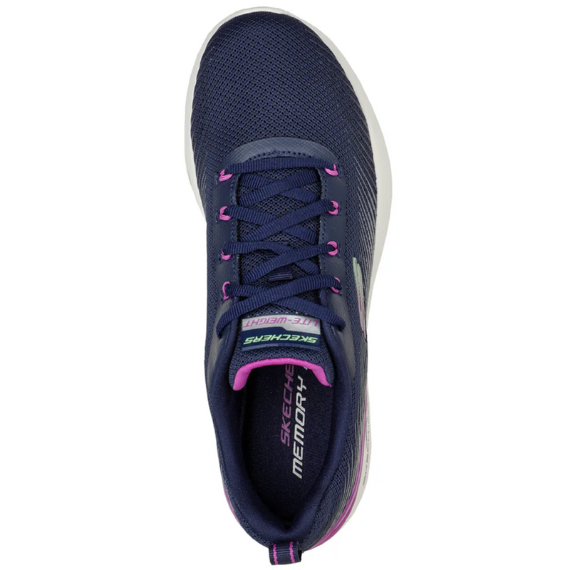 Skechers Skech-Air Dynamight-Luminosity Navy/Purple Trainers