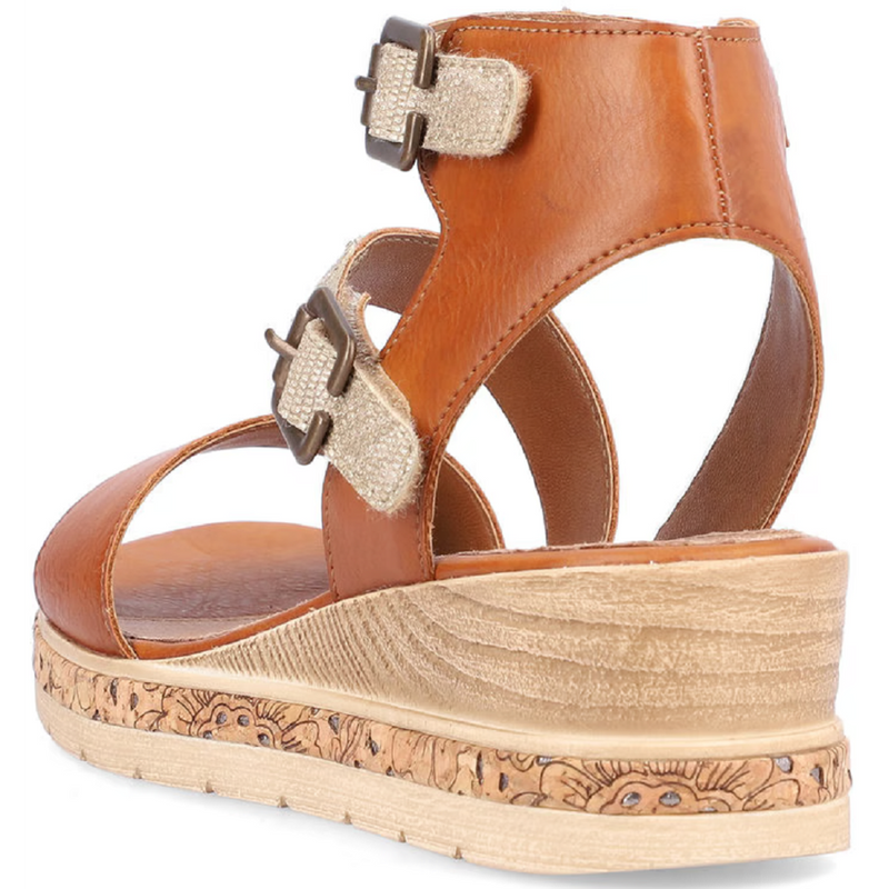 Remonte D3052-24 (Eastbourne) Braun Kombi Sandals