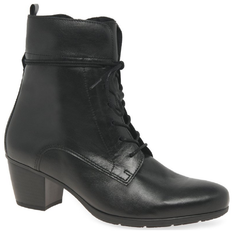 Gabor Easton Black Ankle Boots