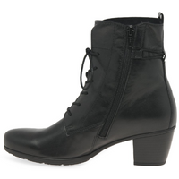 Gabor Easton Black Ankle Boots