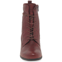 Gabor Easton Dark Red Ankle Boots