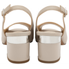 Lotus Evelyn Nude Pu Sandals