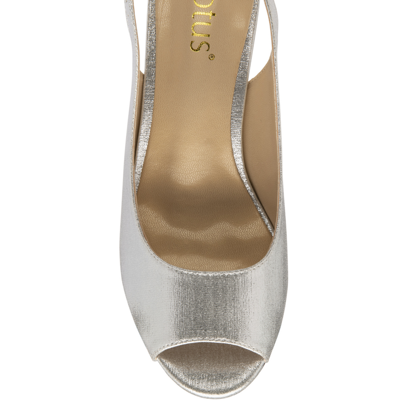 Lotus Evelyn Silver Sandals