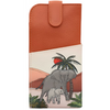 Yoshi Elephant Parade Rust Leather Glasses Case