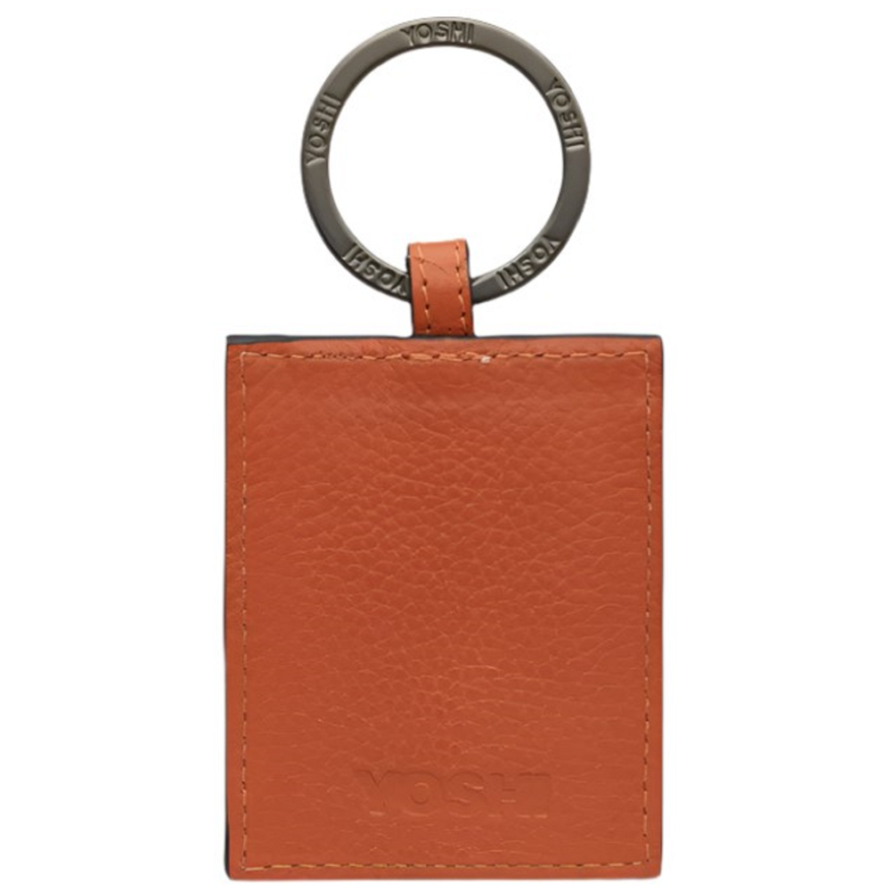 Yoshi Elephant Parade Rust Leather Keyring