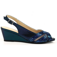 Lunar Emmerline Elegance Wedge Blue Sandals