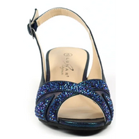 Lunar Emmerline Elegance Wedge Blue Sandals