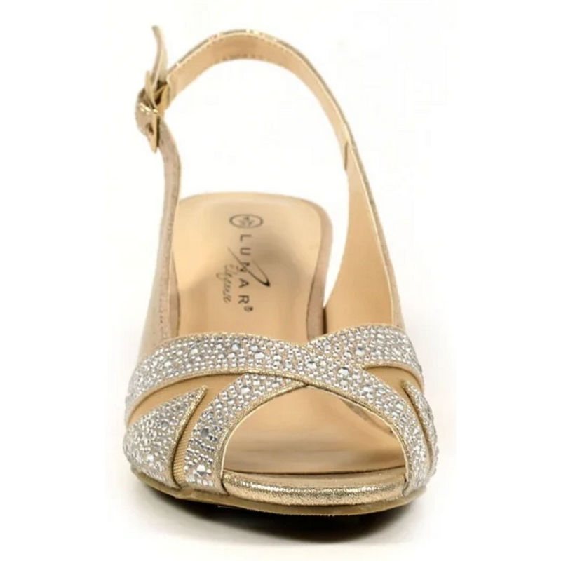 Lunar Emmerline Elegance Wedge Gold Sandals