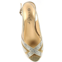 Lunar Emmerline Elegance Wedge Gold Sandals