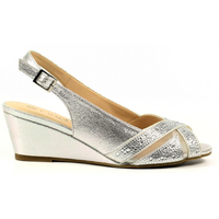 Lunar Emmerline Elegance Wedge Silver Sandals