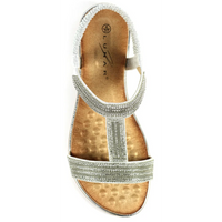 Lunar Esta Silver Sandals