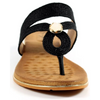 Lunar Ezra Black Sandals