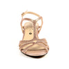 Lunar Francie Rose Gold Gemstone Sandal