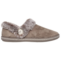 Skechers Cozy Campfire - Fresh Toast Dark Taupe Slippers