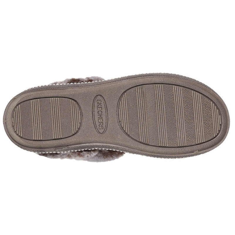 Skechers Cozy Campfire - Fresh Toast Dark Taupe Slippers