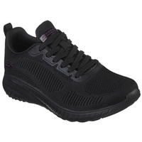 Skechers Bobs Squad Chaos - Face Off Black Trainers