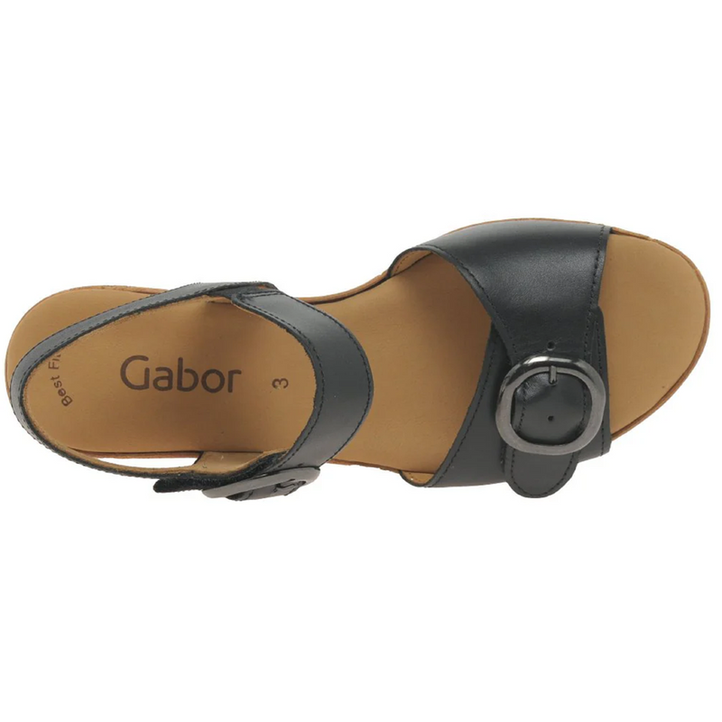 Gabor Fantastica Schwarz Sandals