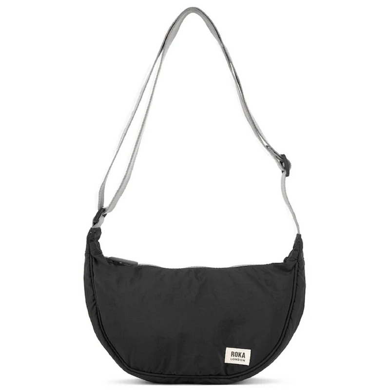 Roka Farringdon Taslon Black Bag