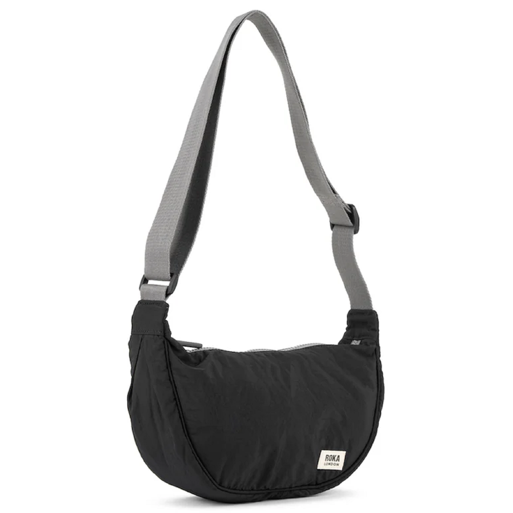 Roka Farringdon Taslon Black Bag