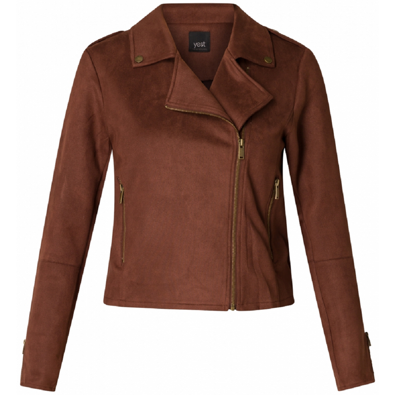 Yest Femque Essential Coffee Brown Jacket