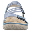 Rieker 64870-14 (Fife) Royal Jeans Weiss Sandals