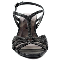 Lunar Francie Black Gemstone Sandal