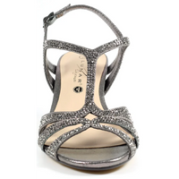 Lunar Francie Pewter Gemstone Sandal