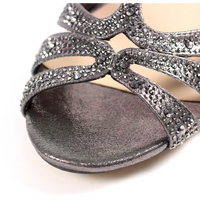 Lunar Francie Pewter Gemstone Sandal