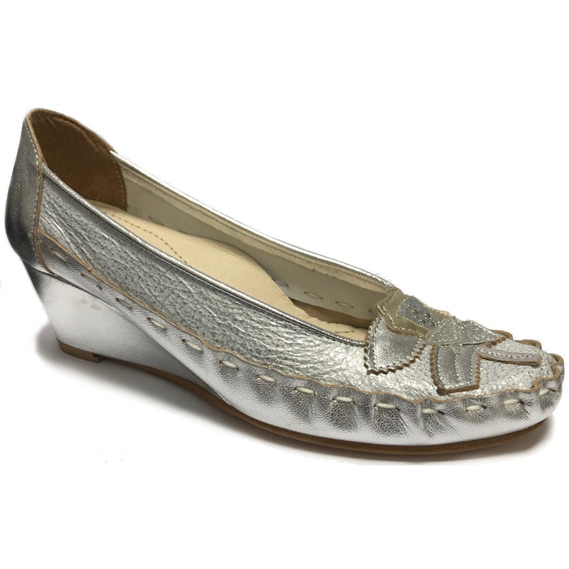 Zaccho Gabriella 206W Silver Shoes