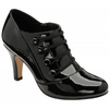 Lotus Gem Black Patent Shoe-Boots