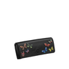 Yoshi Amongst Butterflies Black Leather Glasses Case