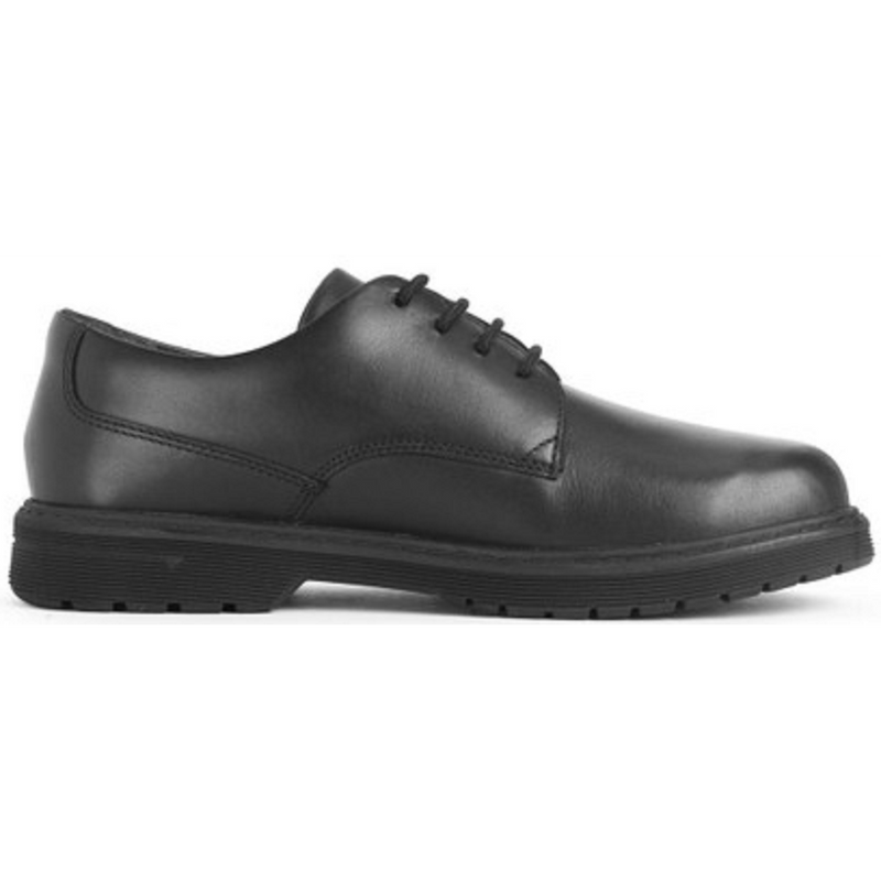 Start-Rite Rhino Glitch Black Leather School Shoes