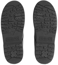 Start-Rite Rhino Glitch Black Leather School Shoes